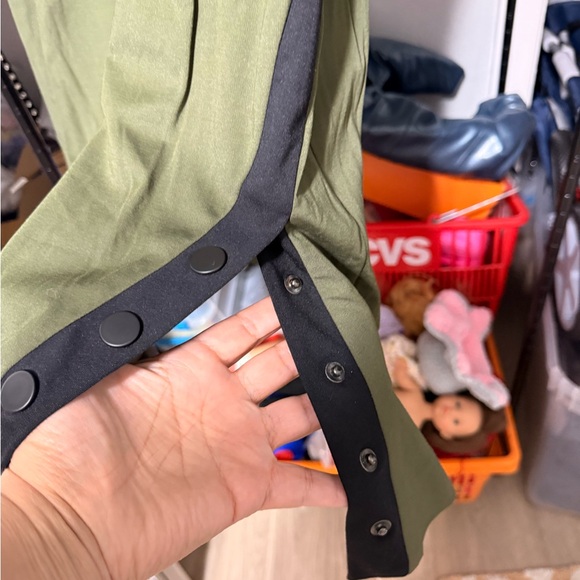 Bar III Olive Dress with Black Accents - Picture 5 of 6